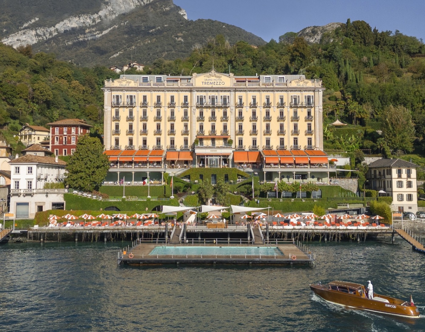 Grand Hotel Tremezzo in Tremezzina, Lake Como, Italy