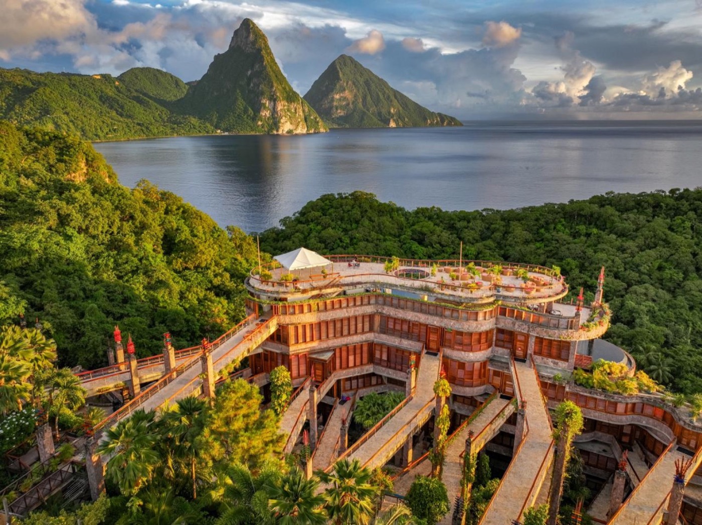 Jade Mountain in Soufrière, Saint Lucia